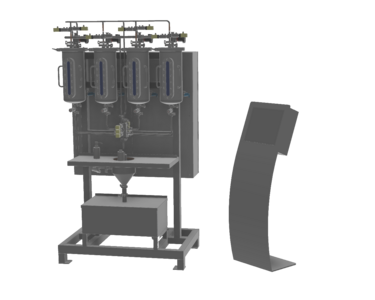 Filling plant (model) by SAMSON SED