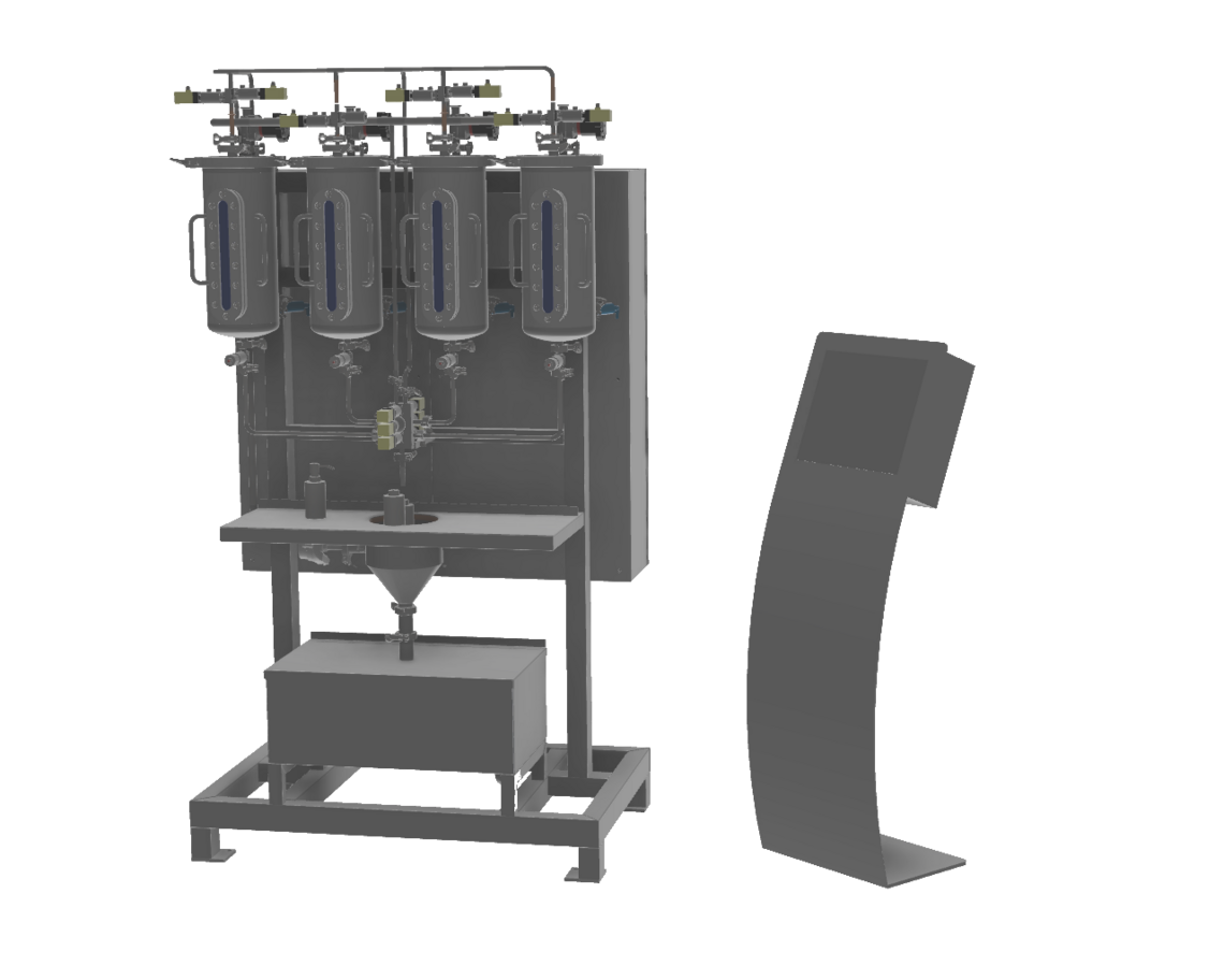 Filling plant (model) by SAMSON SED