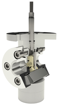 Ceramic sliding disc valve by SAMSON CERA SYSTEM