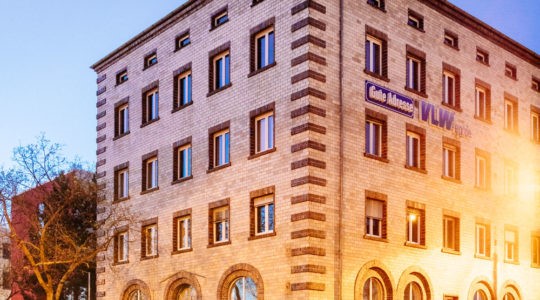 Exterior view of the headquarters of Vereinigte Leipziger Wohnungsgenossenschaft eG (VLW)